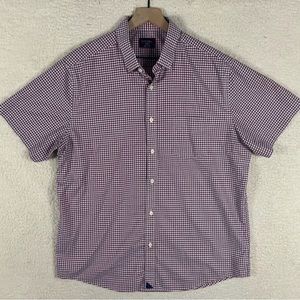 NWT Untuckit Short Sleeved Dress Shirt XL